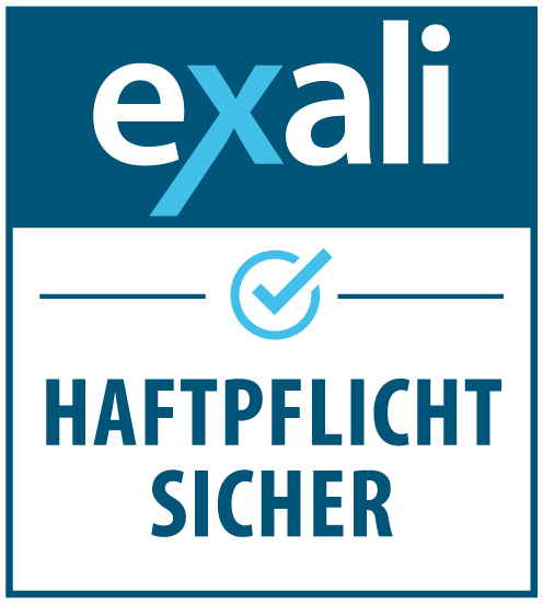 IT-Haftpflicht-Siegel von exali: DL-InfoV-Nachweis schnell und einfach erbringen IT-Haftpflicht-Siegel von exali: DL-InfoV-Nachweis schnell und einfach erbringen
